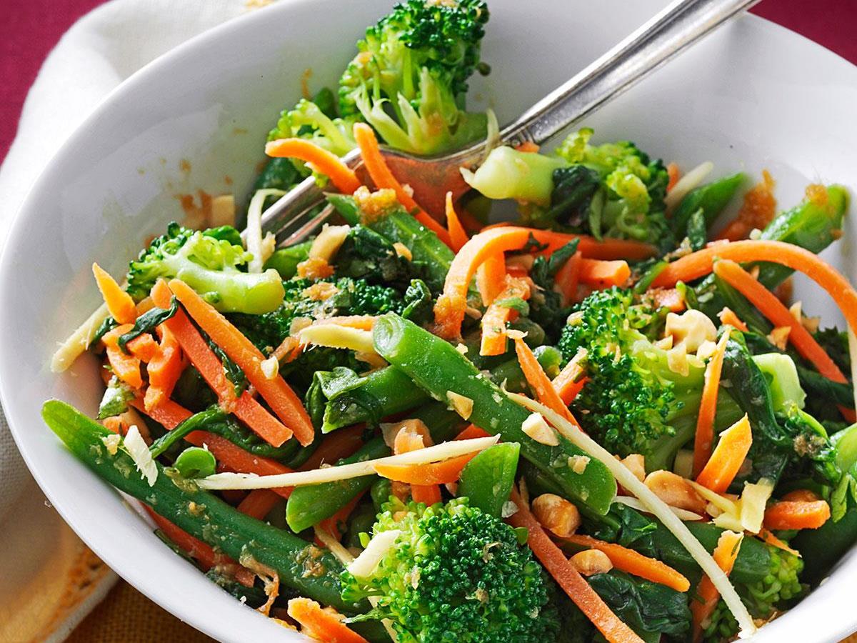 Ginger with Asian Mix Vegetables