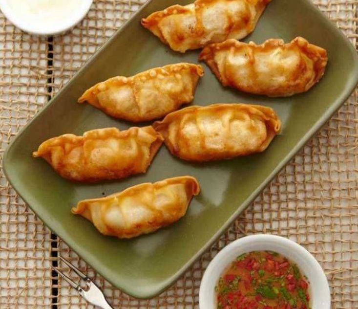 Deep Fry Prawn Gyoza