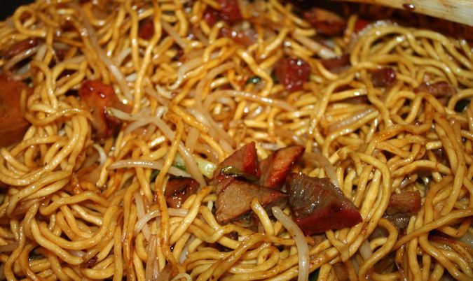 Barbecue Pork Chow Mein