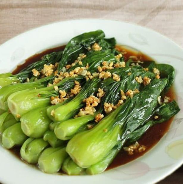 Choy Sum with Oyster Sauce