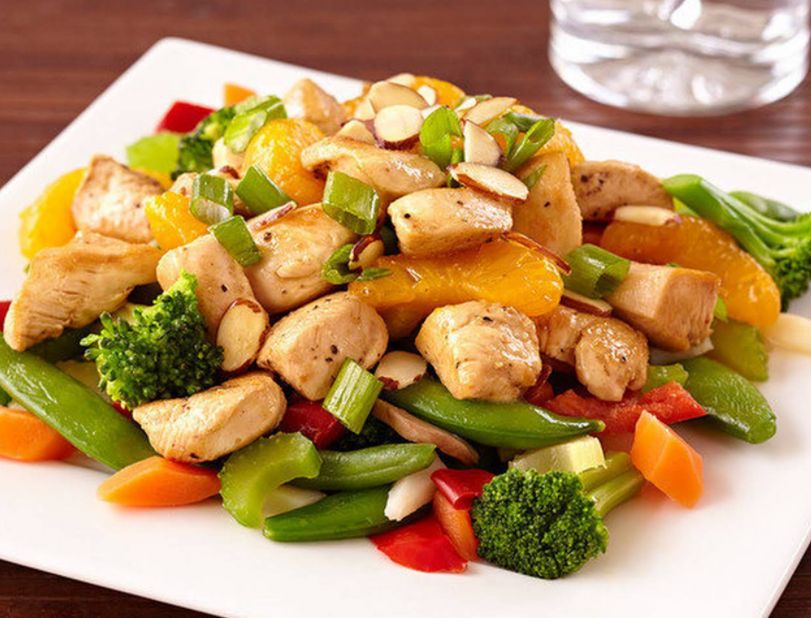 Chicken and Chinese Vegetables