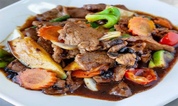 Beef with Black Bean Sauce