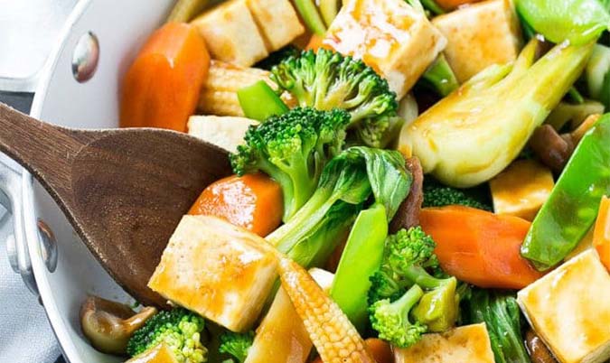Mixed Vegetables with Tofu
