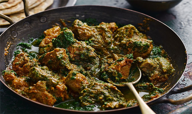 Lamb or Beef Saag