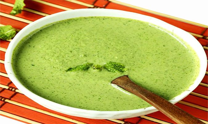 Hot Mint Chutney