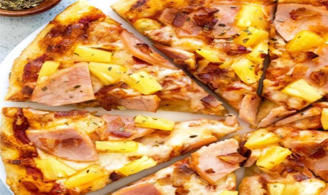 Ham and Pineapple Pizza