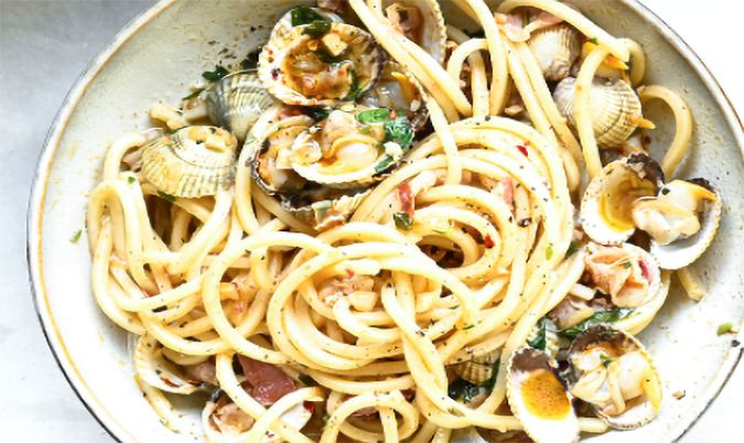 Spaghetti, Pippes and Prawns