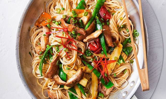 Honey Soy Chicken Noodle