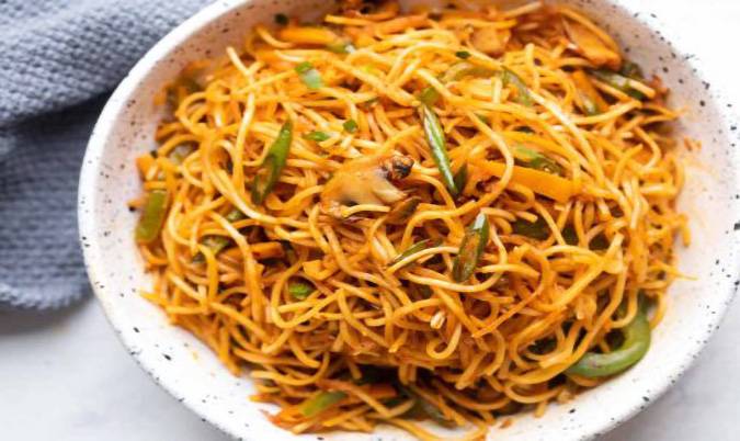 Garlic Chicken Noodles