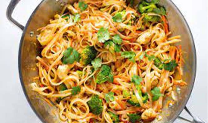 Thai Curry Chicken Noodles