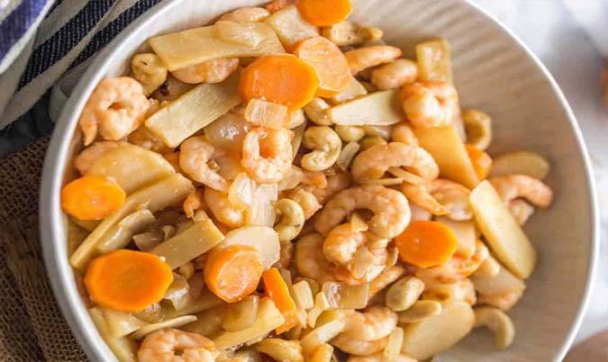 King Prawns Cashew Nut