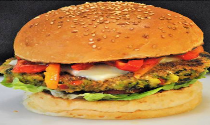 Veg Patty Burger Combo