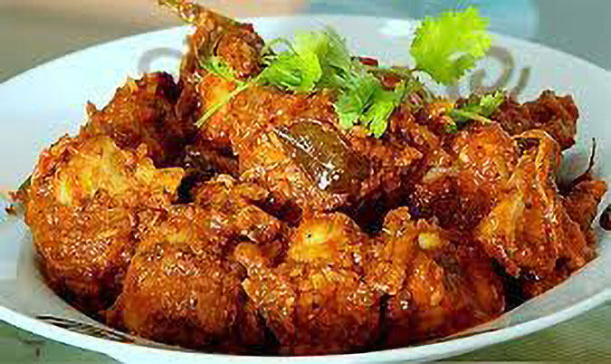 Dry Curry Chicken