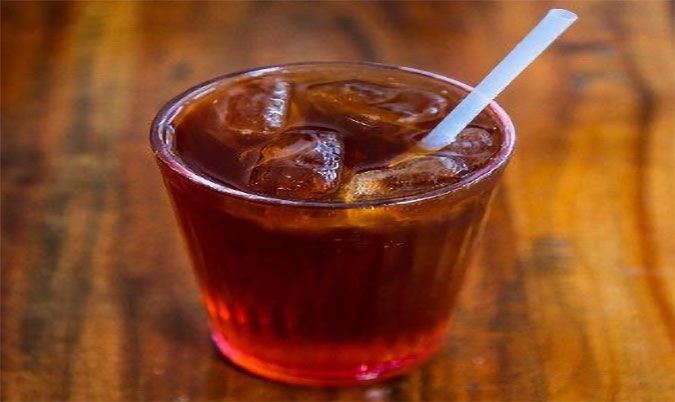 Mango and Lime Ice Tea