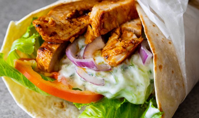 Chicken Toasted Sandwich / Wrap