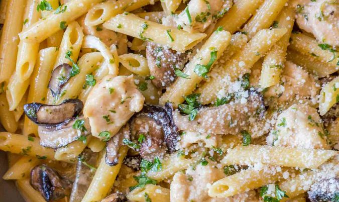 Penne Chicken Mushroom