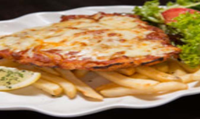 Classic Parmigiana With Chips