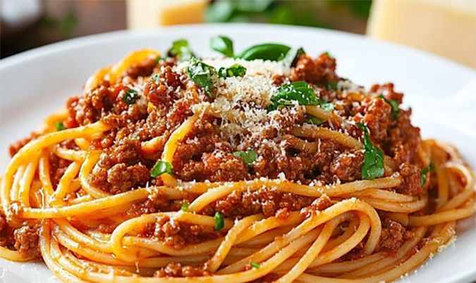 Spaghetti bolognese