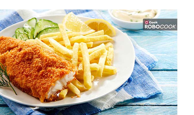 Crumbed Fish and Chips