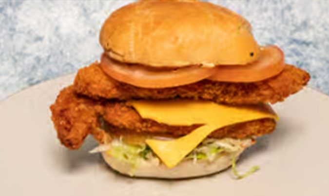 Chicken Schnitzel Burger