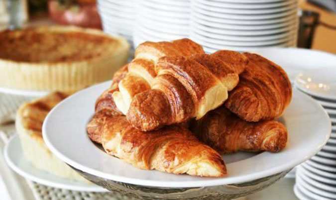 Croissant with Feta Cheese