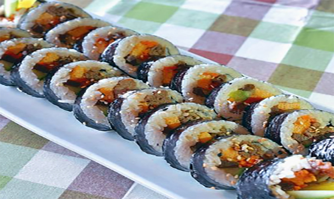 Beef bulgogi Kimbap
