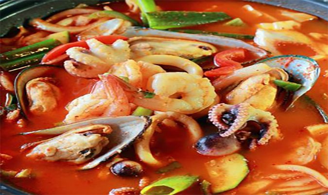 Spicy Seafood Soup