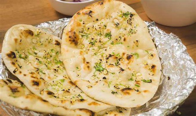 Garlic Naan and Roti