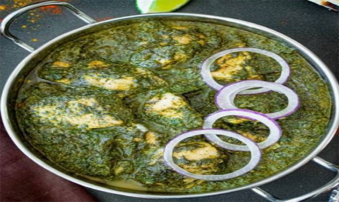 Chicken saag