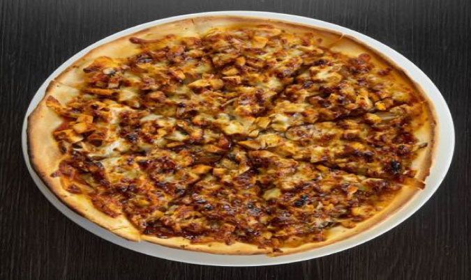 Satay Chicken Pizza