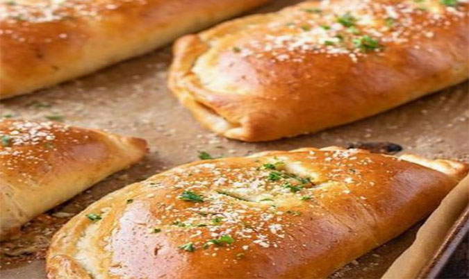 Spinach lover calzone