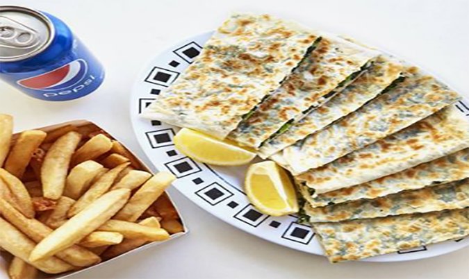 Spinach and Feta Gozleme