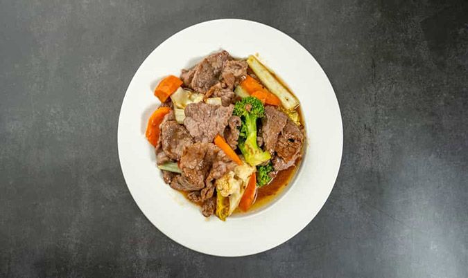 Beef in Oyster Sauce