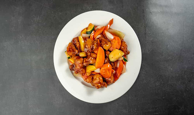 Pork in Sweet and Sour Sauce