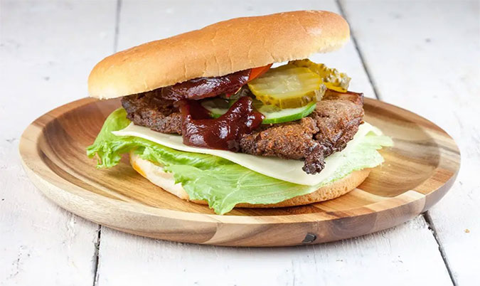 Crispy Pork Belly Burger