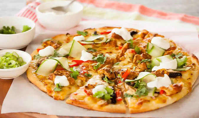 Tandoori Chicken Pizza