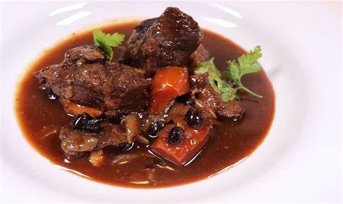Braised Beef with Black Bean Sauce