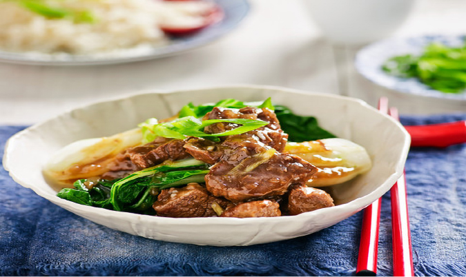 Braised Beef with Oyster Sauce