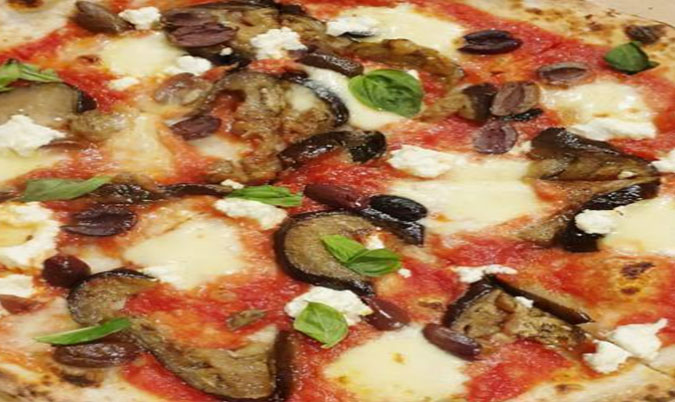Eggplant Pizza 13 Inch ( 33cm) Gourmet