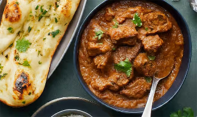 Vindaloo Lamb Includes Rice Box