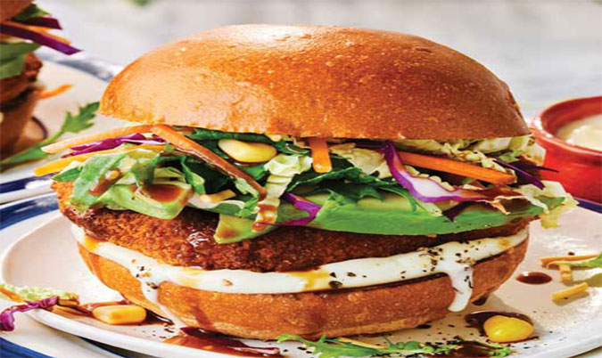 Chicken Schnitzel Burger