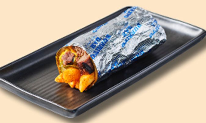 Cheeseburger Burrito