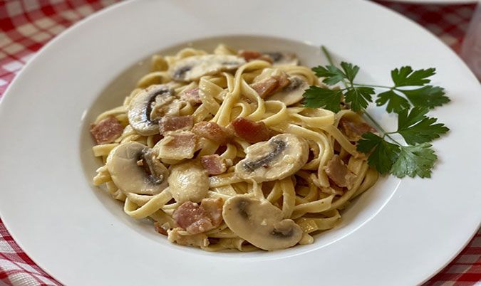 Fettucini Boscaiola Pasta