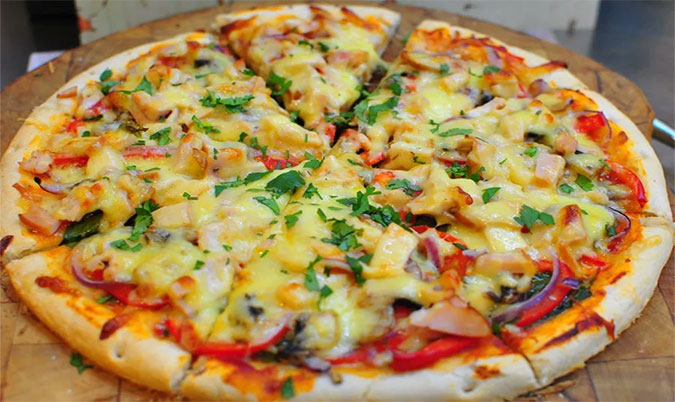 Peri Peri Chicken Pizza