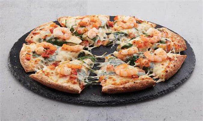 Garlic Prawns Pizza