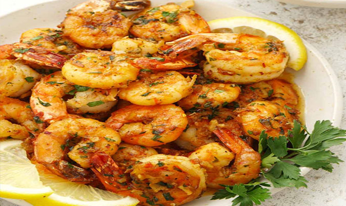 Garlic Prawns