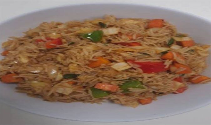 Veg Fried Rice Plain