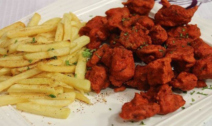 Chicken Tikka & Chips