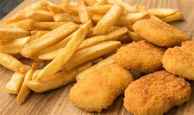 Nuggets (5Pcs)  And Chips