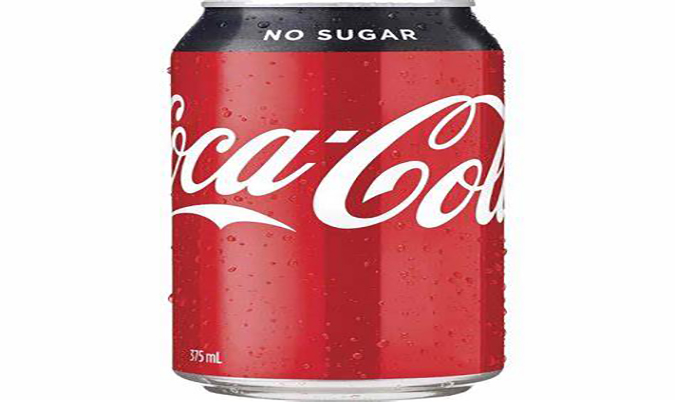 Coke No Sugar Can